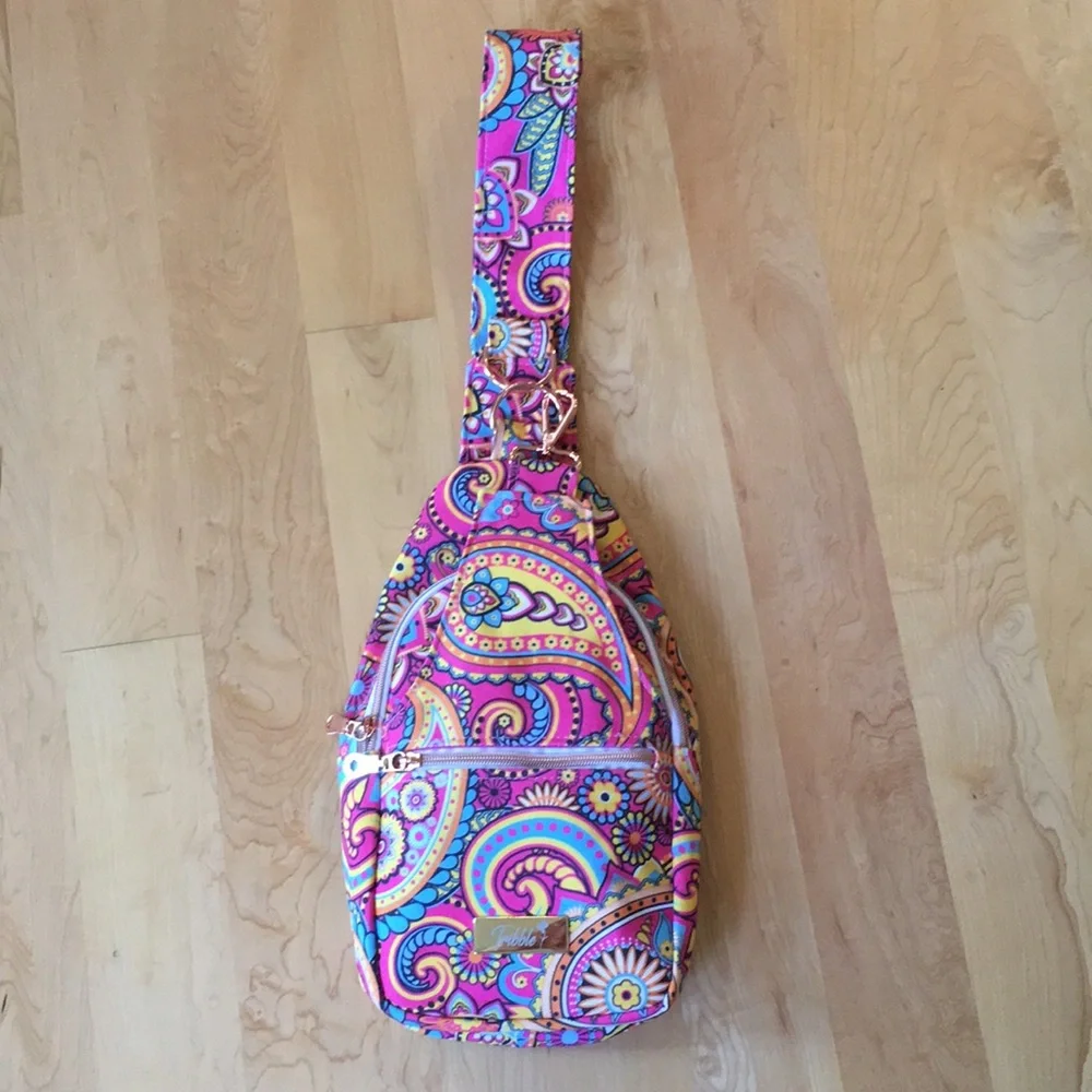 TRIBBLE | Handmade Hand Sewn Sling Satchel Bag
